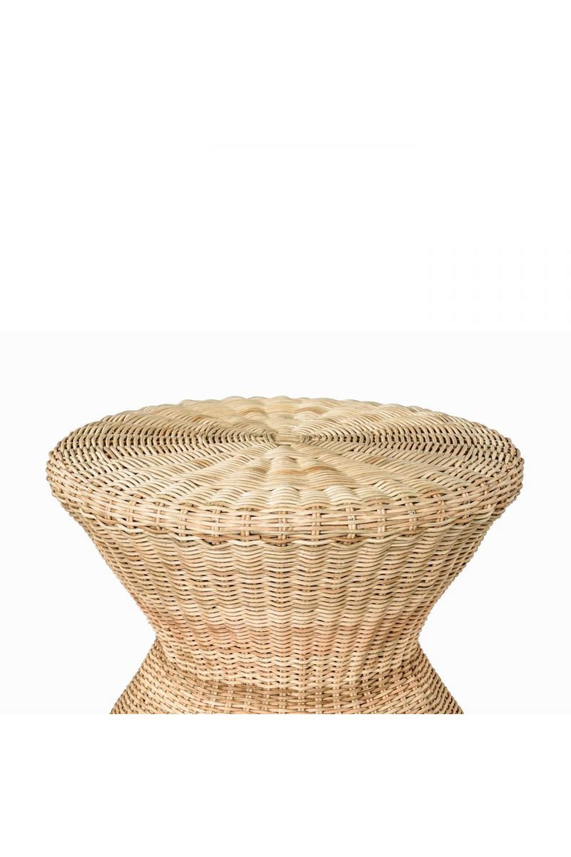 Modern Rattan Side Table | Dareels Diavolo | Woodfurniture.com