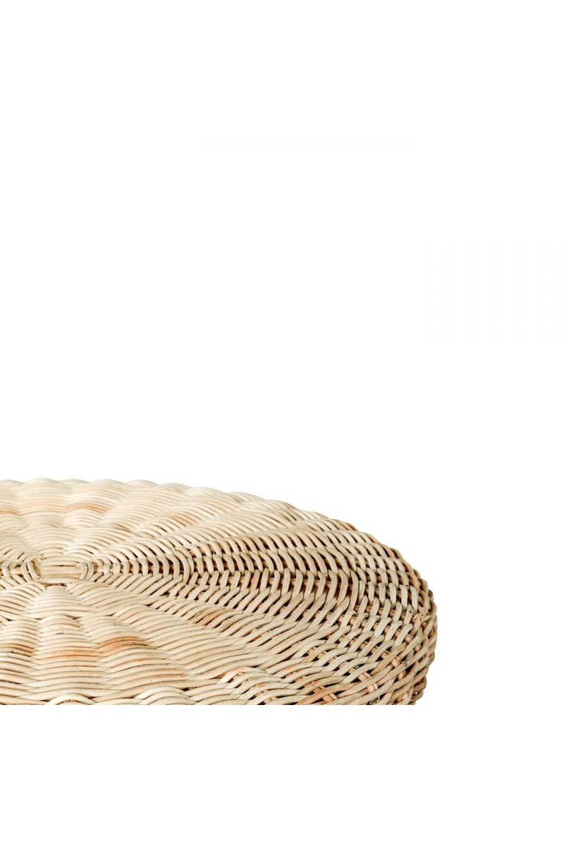 Modern Rattan Side Table | Dareels Diavolo | Woodfurniture.com