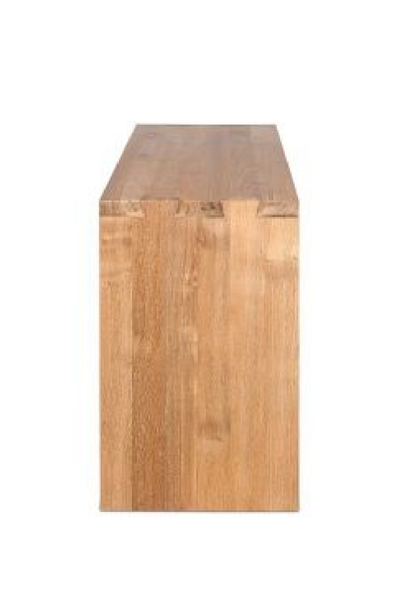 Rectangular Reclaimed Teak Console Table | Dareels Genesis | Woodfurniture.com