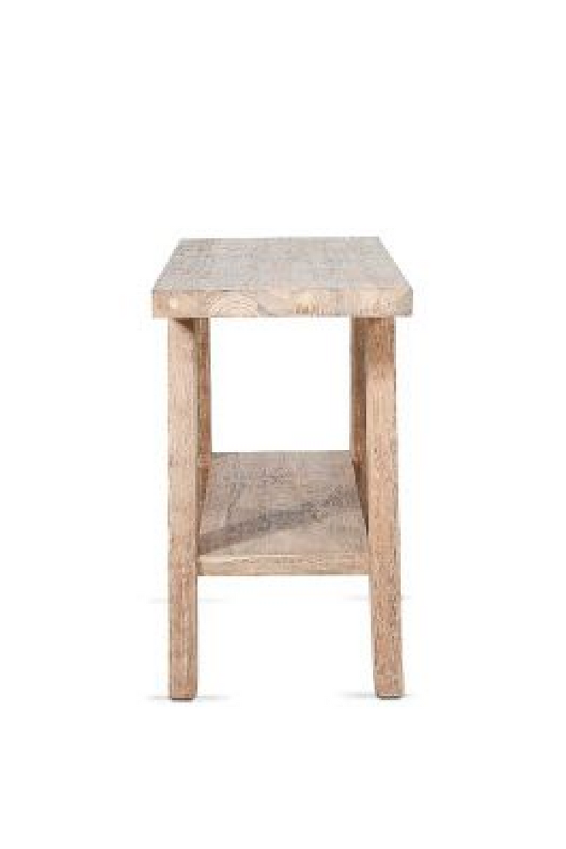 Rustic Console Table w/ A-Shape Legs | Dareels Logram | Woodfurniture.com