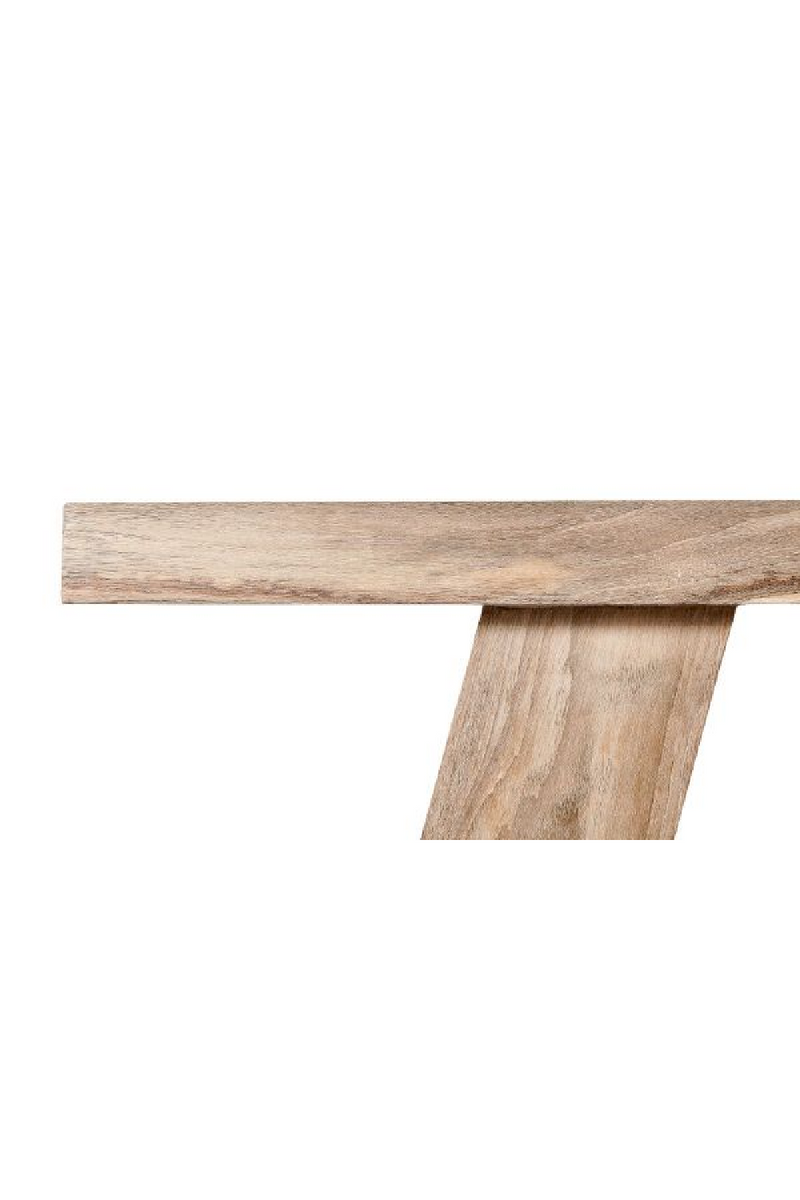 Rustic Console Table w/ A-Shape Legs | Dareels Logram | Woodfurniture.com