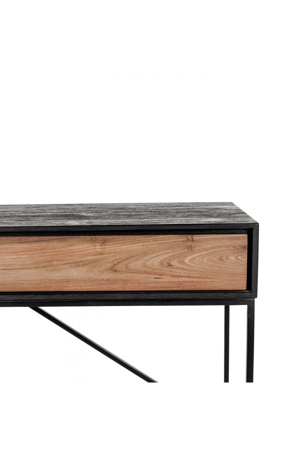 Black Teak Desk | Dareels Onetwo | Woodfurniture.com