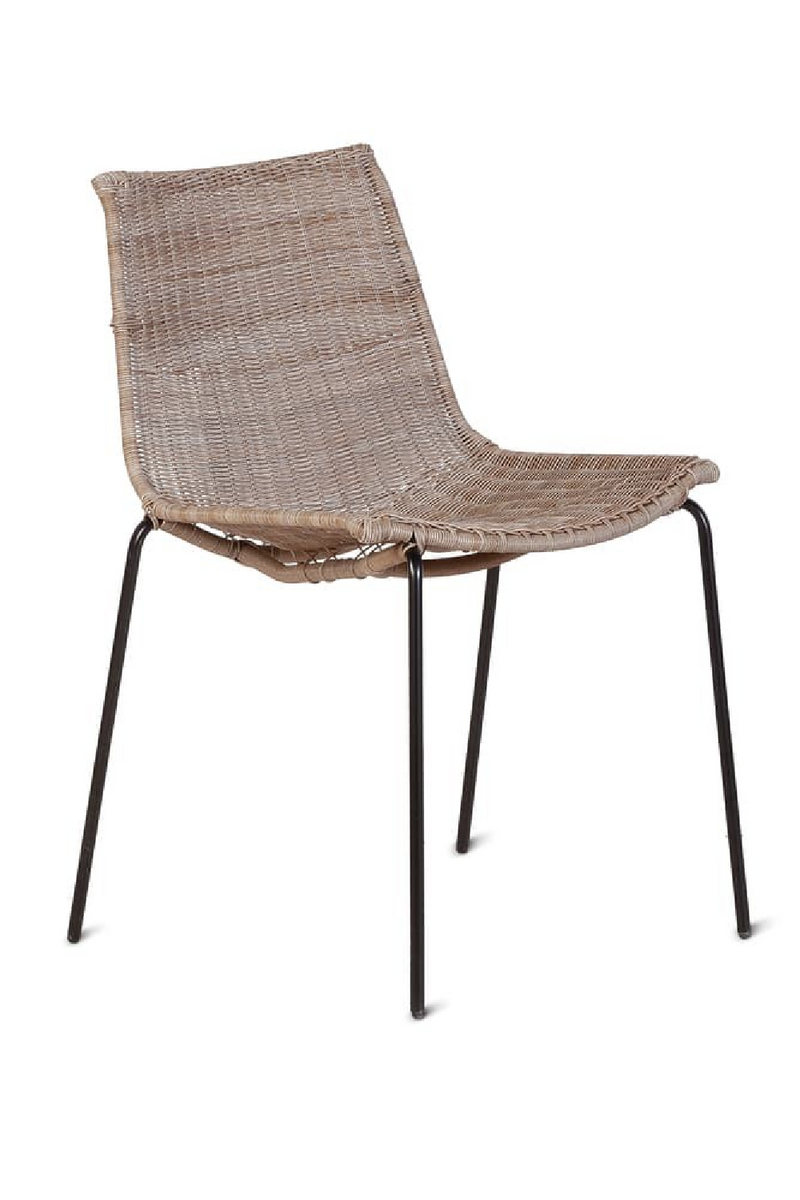 Rattan Stacking Outdoor Chair | Dareels Camp | Woodfurniture.com