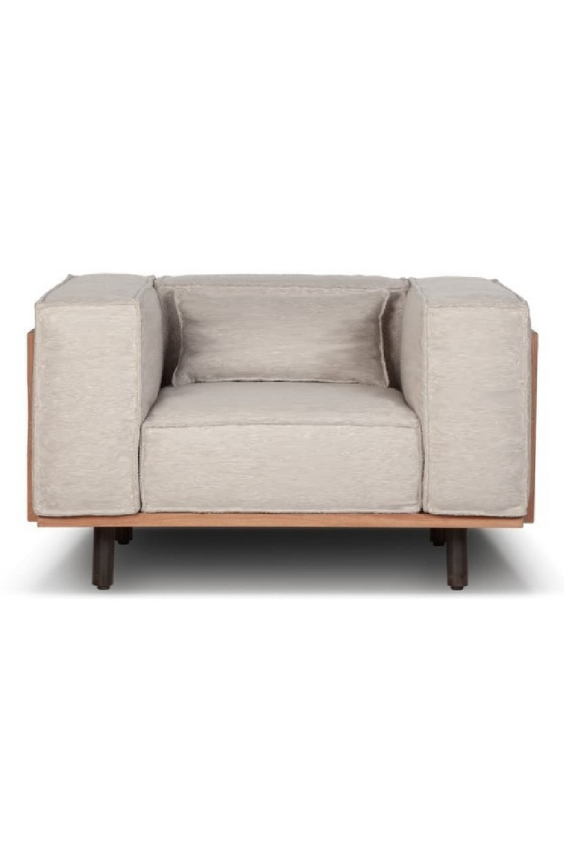 Natural Linen Armchair | Dareels Vivaldi | Woodfurniture.com