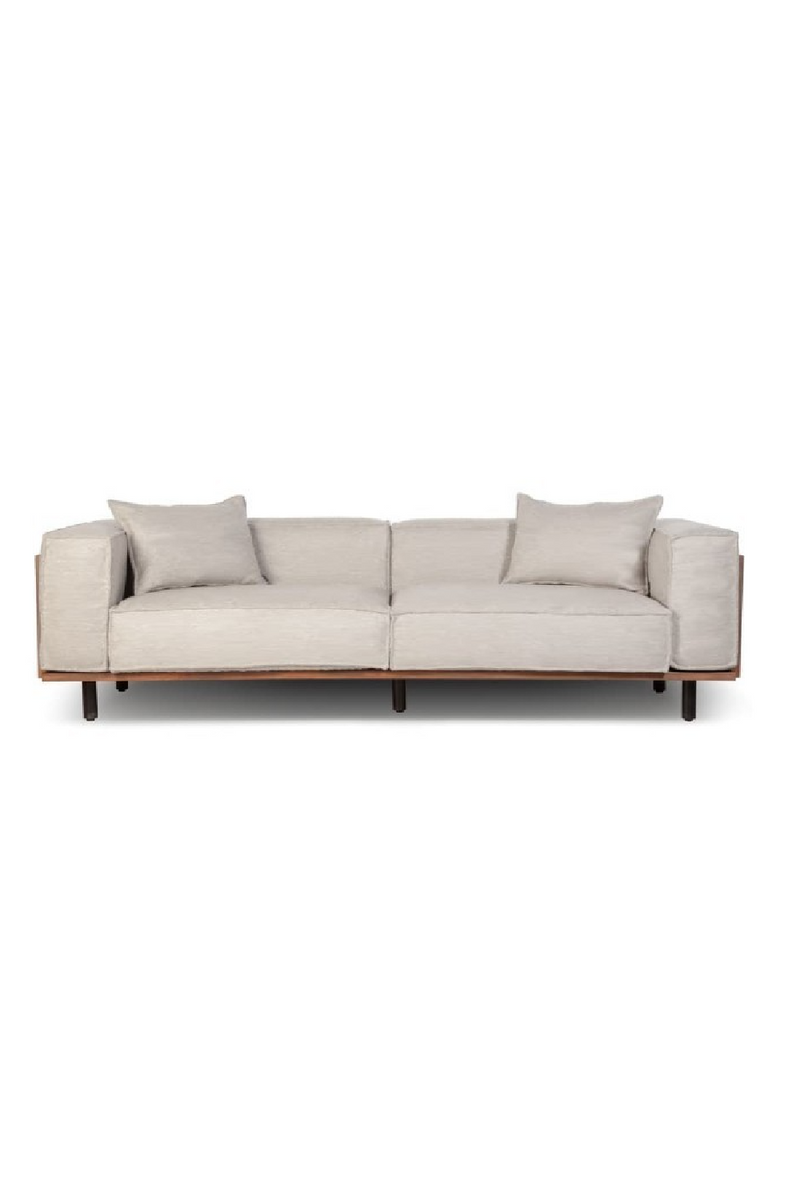 Natural Linen Sofa | Dareels Vivaldi | Woodfurniture.com