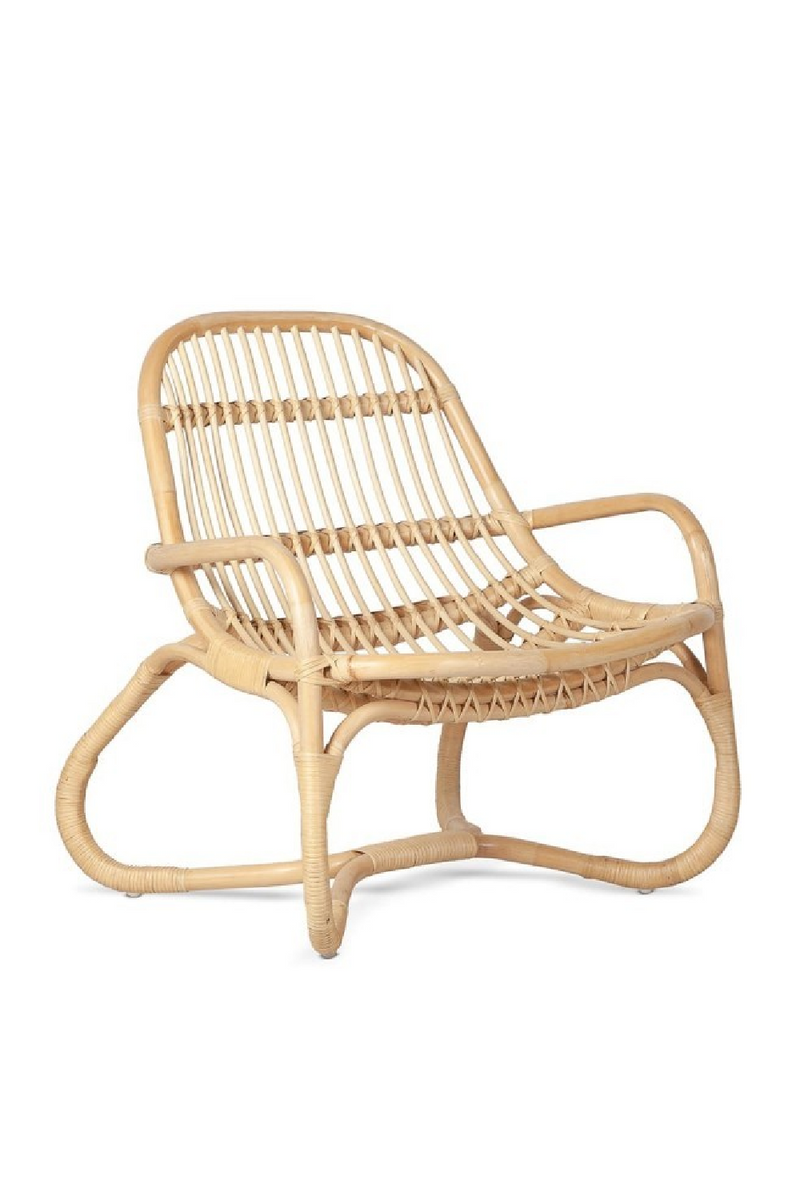 Natural Rattan Lounge Chair | Dareels Vikara | Woodfurniture.com