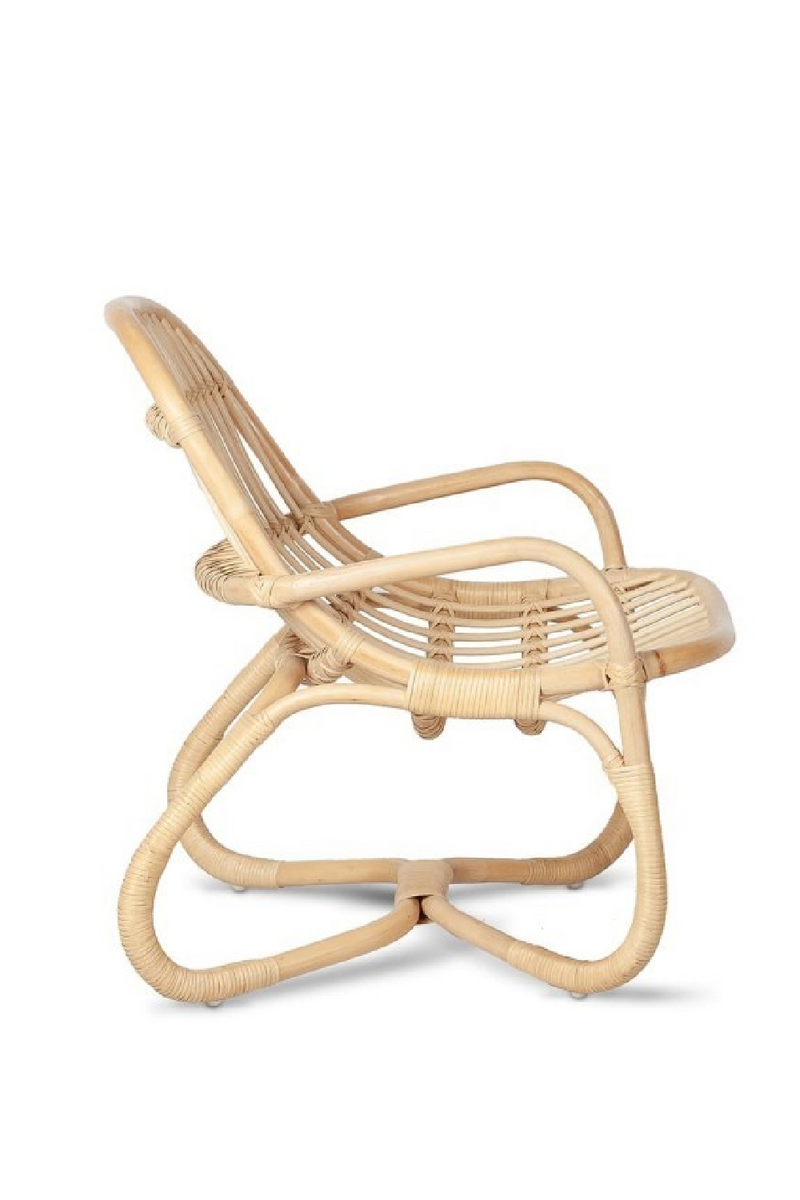 Natural Rattan Lounge Chair | Dareels Vikara | Woodfurniture.com