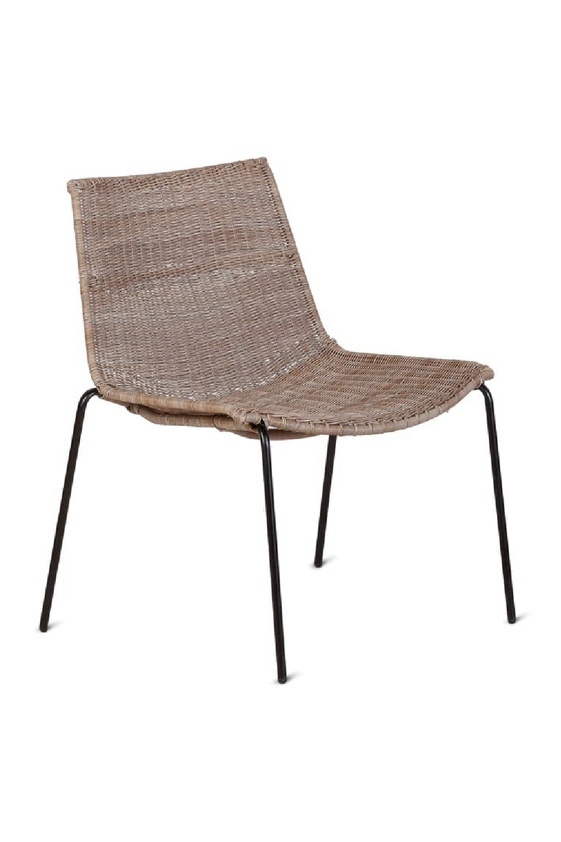 Rattan Outdoor Lounge Chair | Dareels Camp | Woodfurniture.com