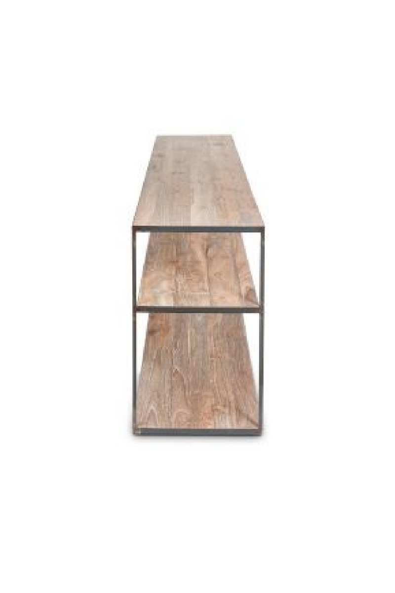 Three Layers Teak Shelf | Dareels Onetwo 180 | Woodfurniture.com