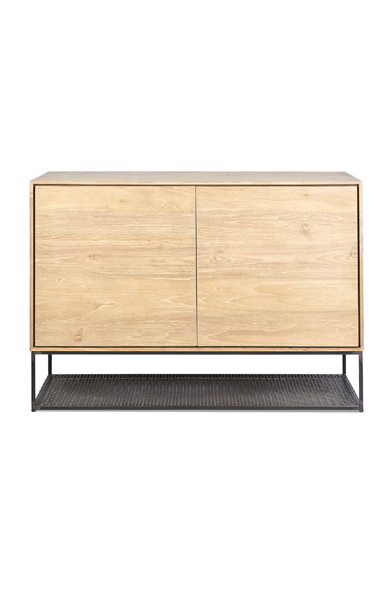 Iron Structured Teak Sideboard | Dareels Onetwo | Woodfurniture.com