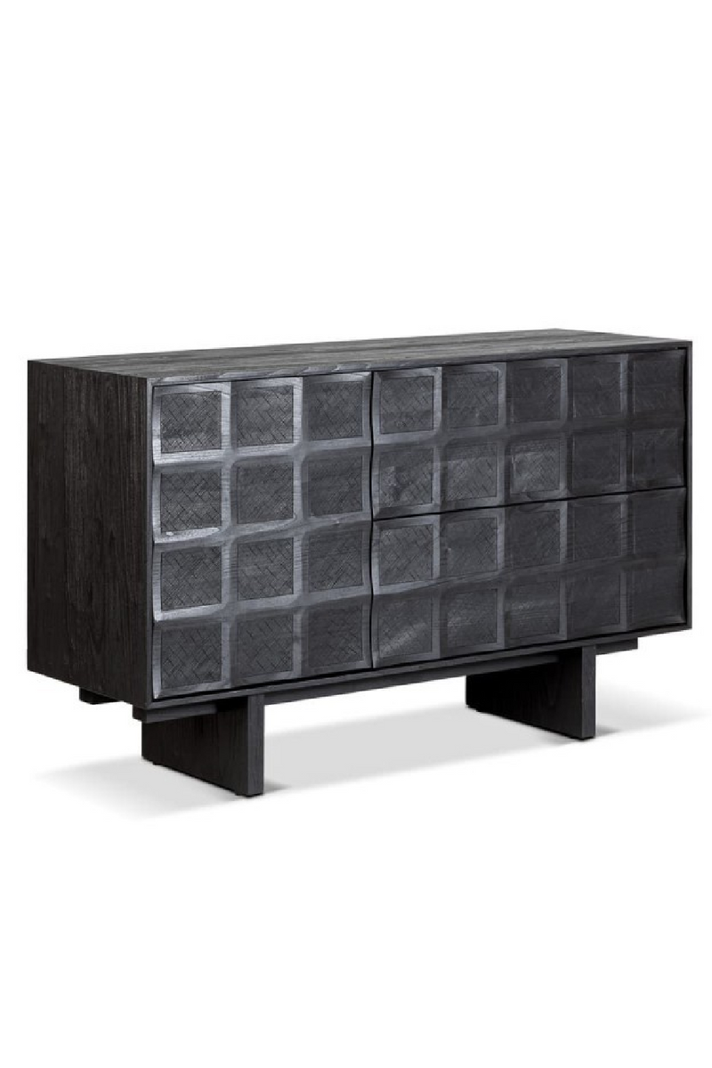 Black Sungkai Wood Sideboard | Dareels Rijal | Woodfurniture.com