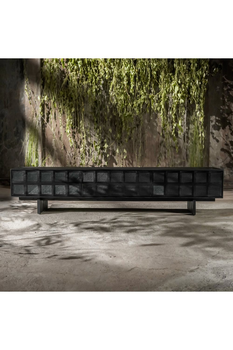 Black Wooden Sideboard | Dareels Rijal │ Woodfurniture.com