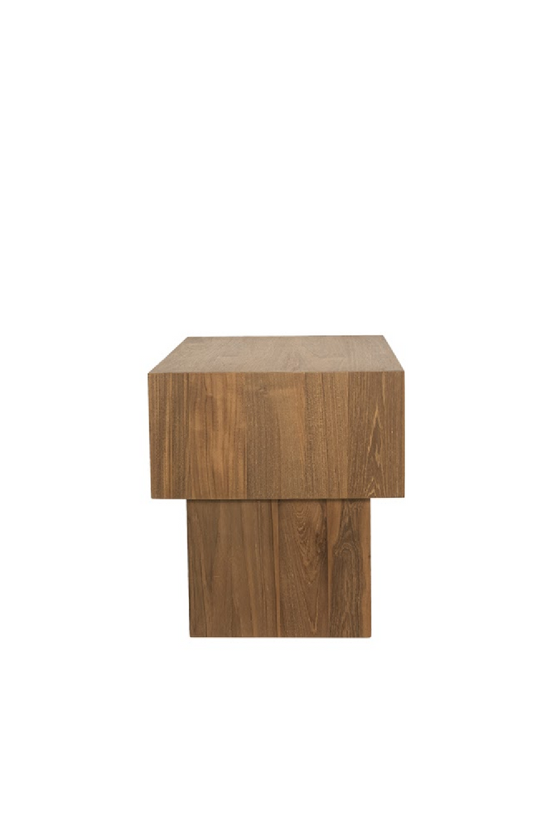 Woven Cord Bedside Table | Dareels Cora | Woodfurniture.com