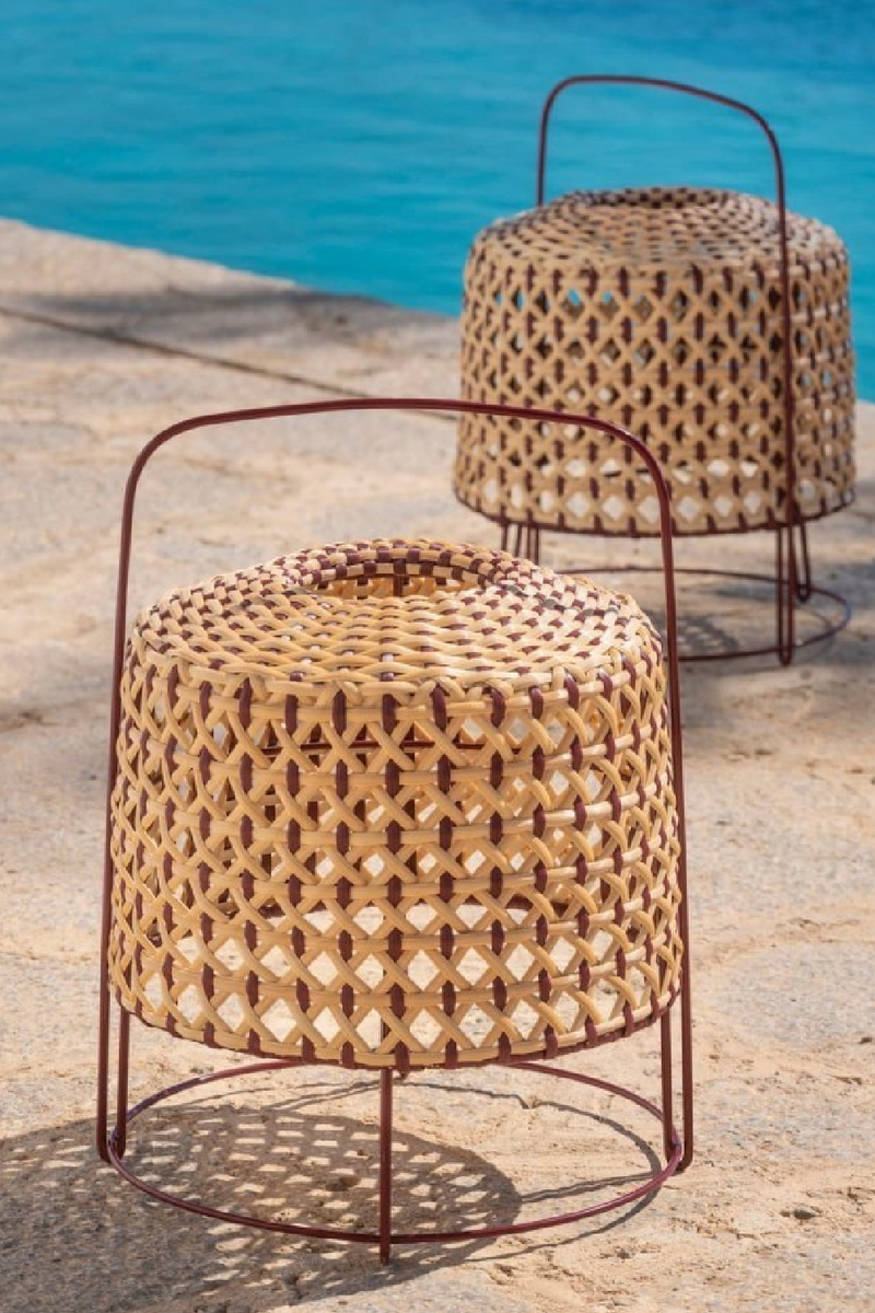 Braided Rope Outdoor Table Lamp | Dareels Golf | Woodfurniture.com