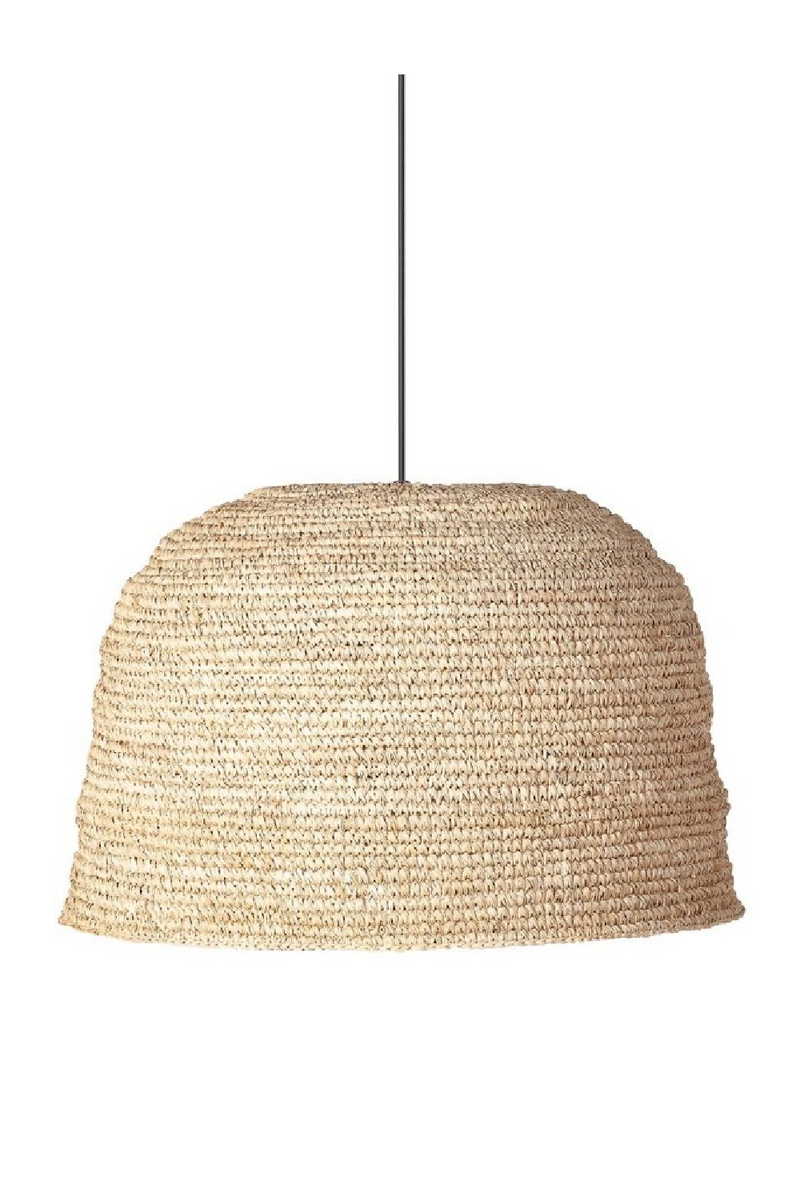 Braided Seagrass Hanging Lamp | Dareels Golf | Woodfurniture.com