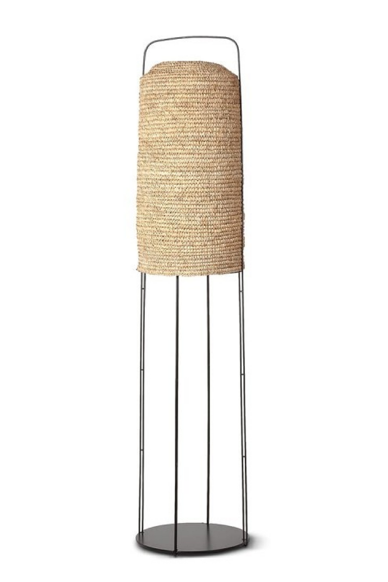 Braided Seagrass Floor Lamp | Dareels Golf | Woodfurniture.com