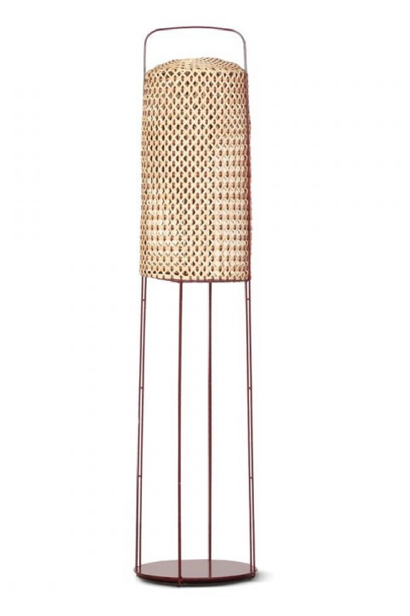 Braided Rope Outdoor Floor Lamp | Dareels Golf | Woodfurniture.com