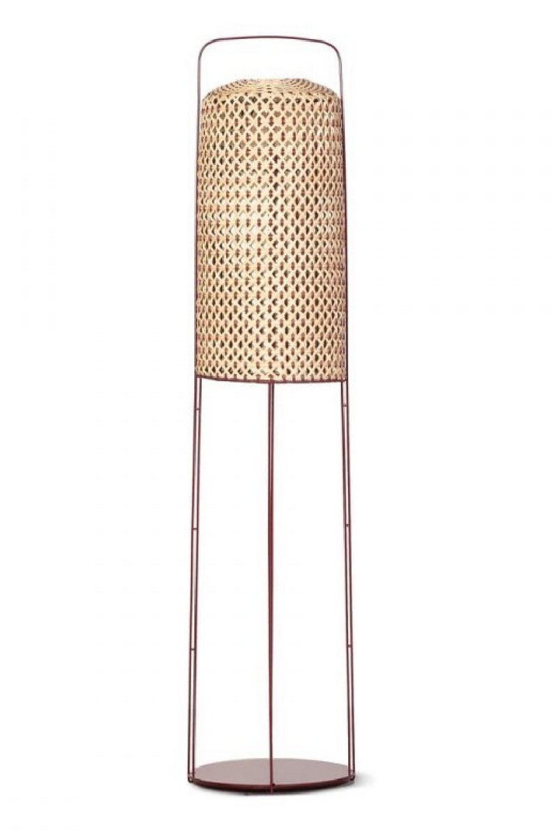 Braided Rope Outdoor Floor Lamp | Dareels Golf | Woodfurniture.com