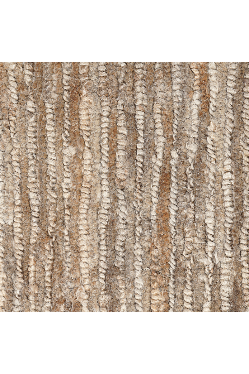 Hemp and Cotton Rectangular Rug | Dareels Aspre VNN | Woodfurniture.com