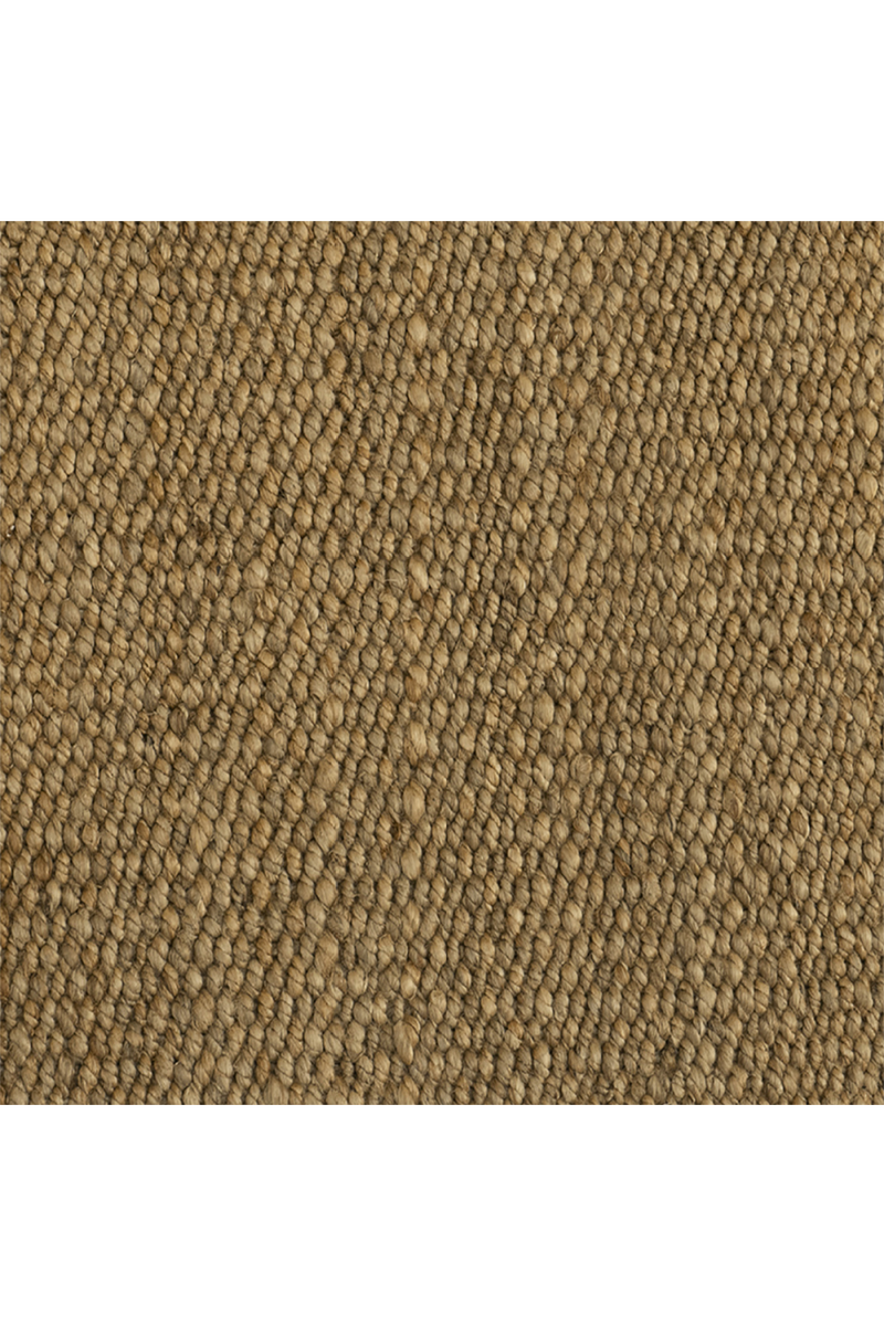 Natural Hemp Fringed Rug | Dareels Gokak | Woodfurniture.com