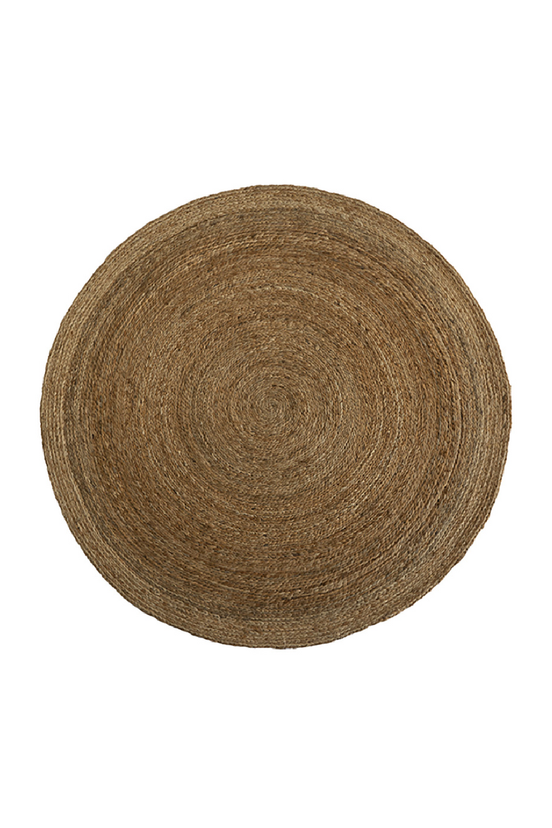 Natural Hemp Round Rug | Dareels Neiyyur | Oroatrade.com