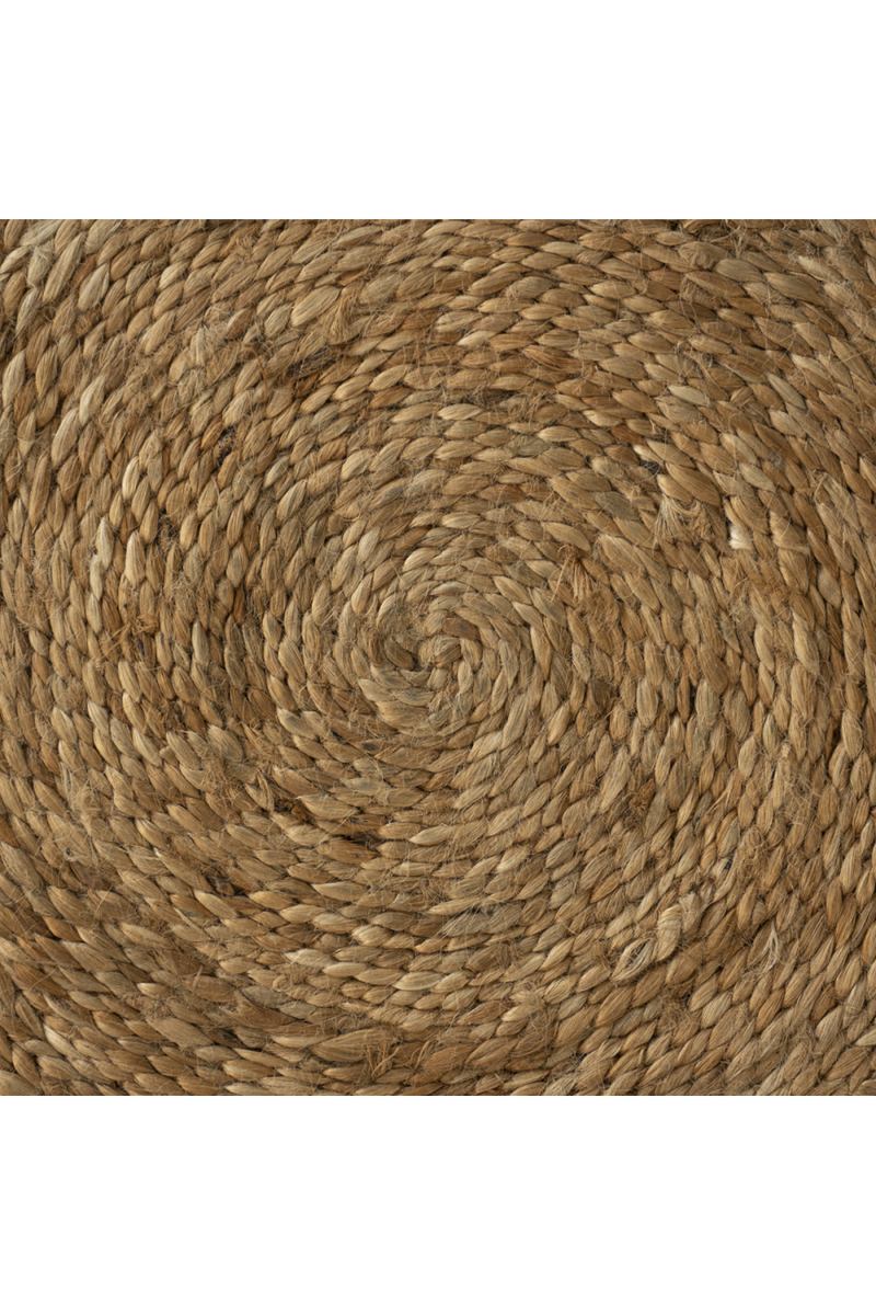 Natural Hemp Round Rug | Dareels Neiyyur | Oroatrade.com