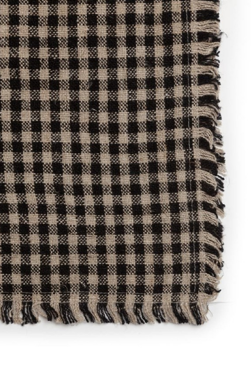 Chequered Linen Plaid | Dareels Moga | Woodfurniture.com