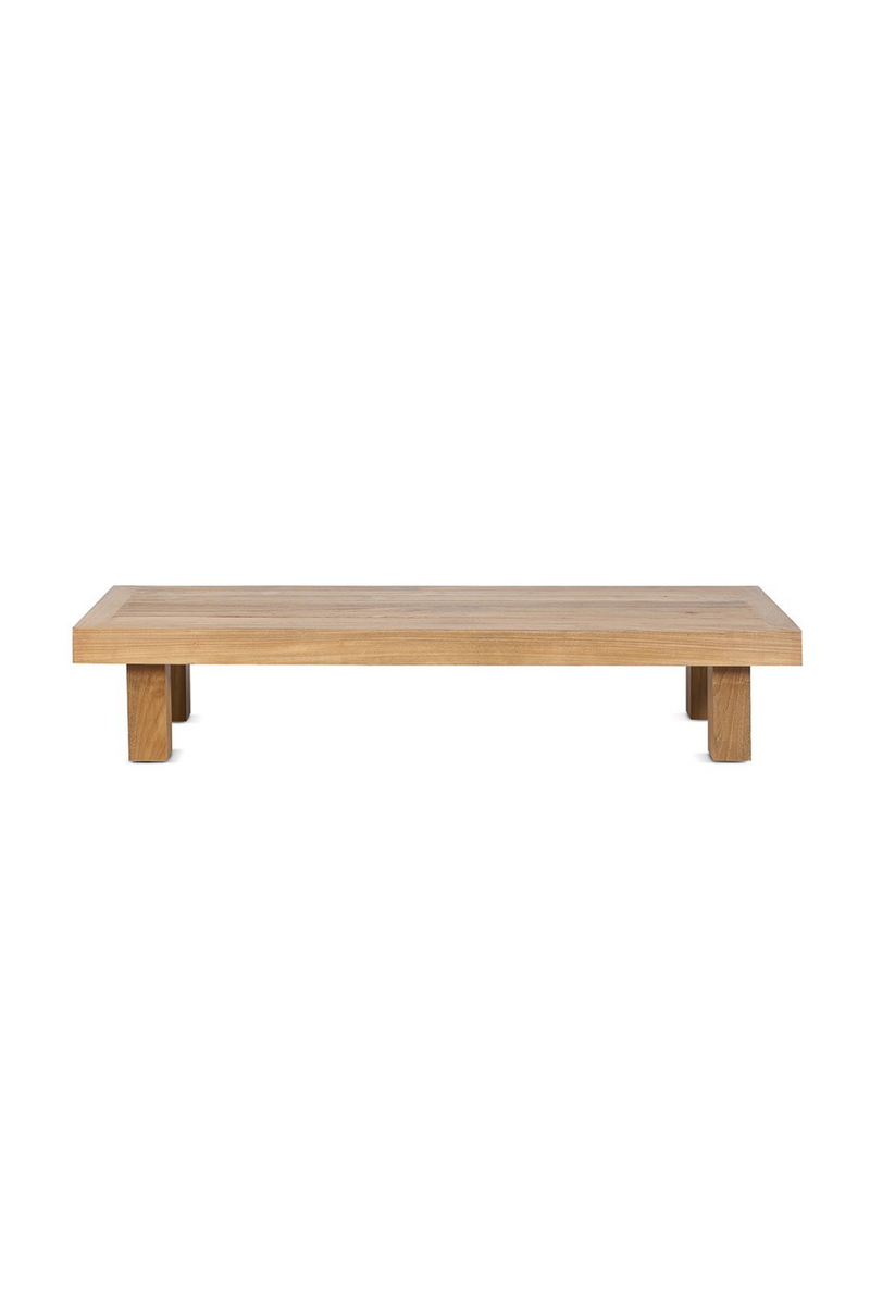 Rectangular Teak Outdoor Coffee Table | Dareels Strauss | Woodfurniture.com