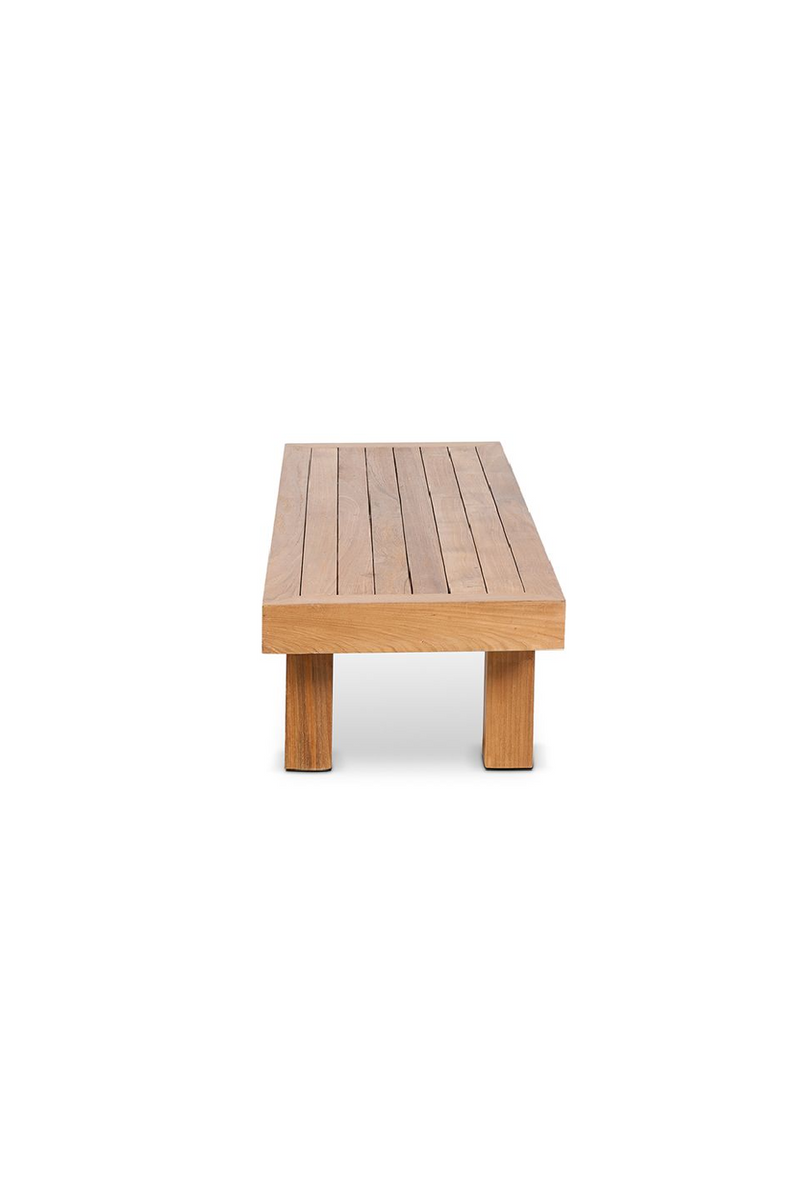 Rectangular Teak Outdoor Coffee Table | Dareels Strauss | Woodfurniture.com