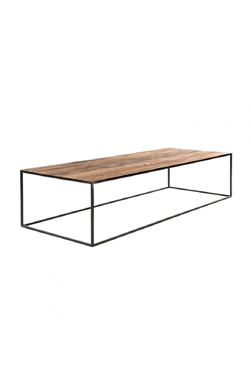 Rectangular Teak Outdoor Coffee Table | Dareels Onetwo | Woodfurniture.com