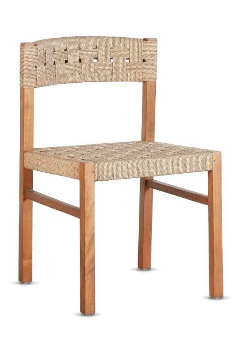 Braided Cord Outdoor Dining Chair | Dareels Cora | Woodfurniture.com