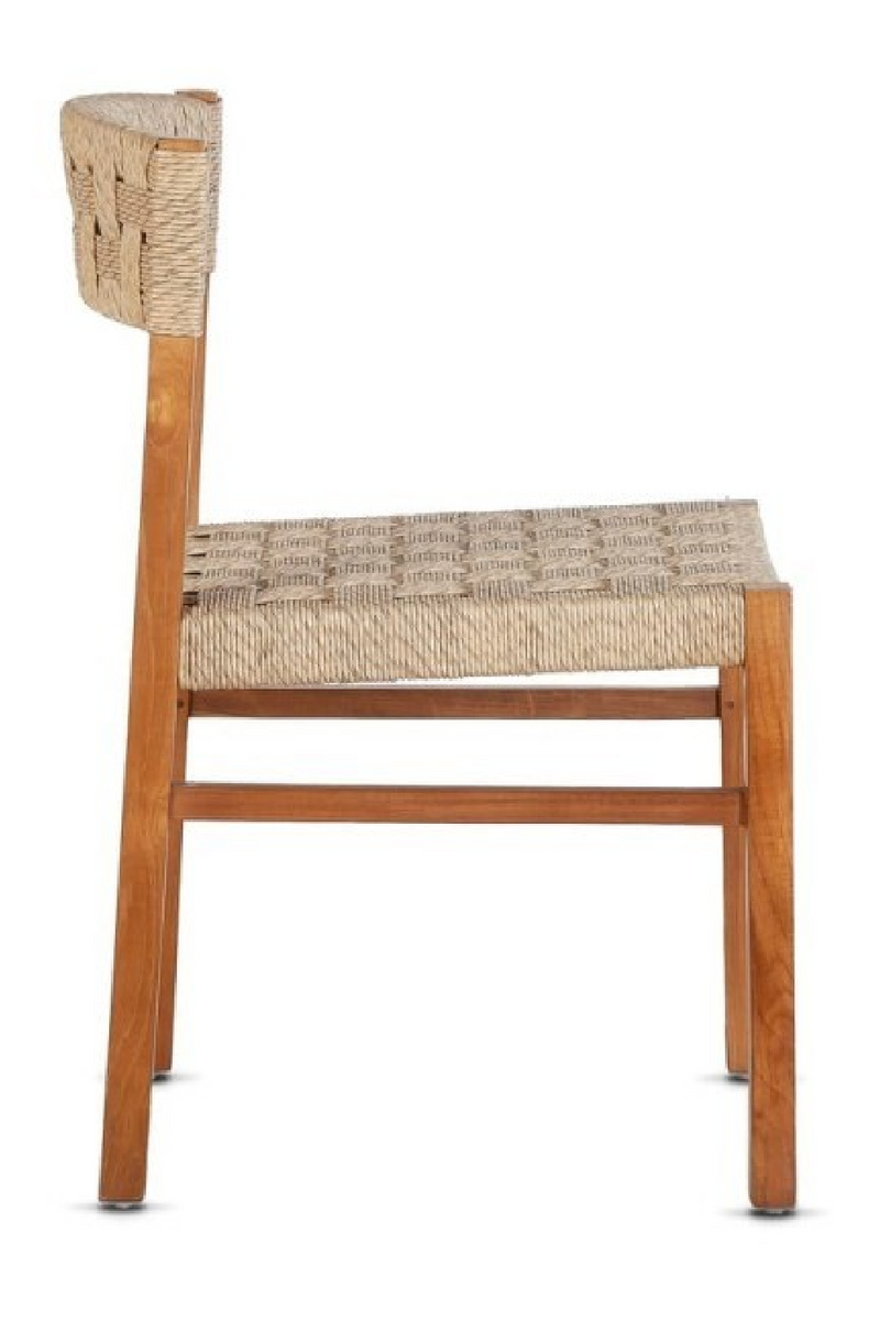 Braided Cord Outdoor Dining Chair | Dareels Cora | Woodfurniture.com