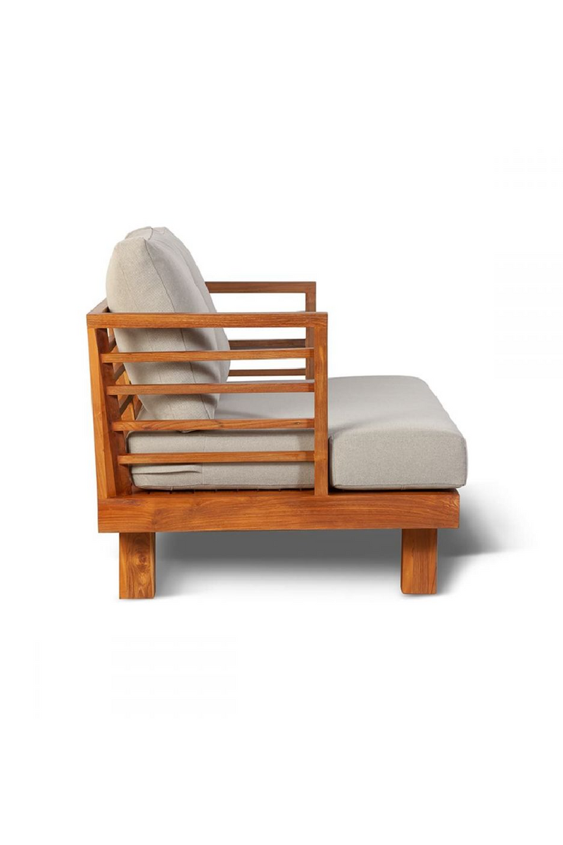 Cushioned Teak Outdoor Sofa | Dareels Strauss | Woodfurniture.com