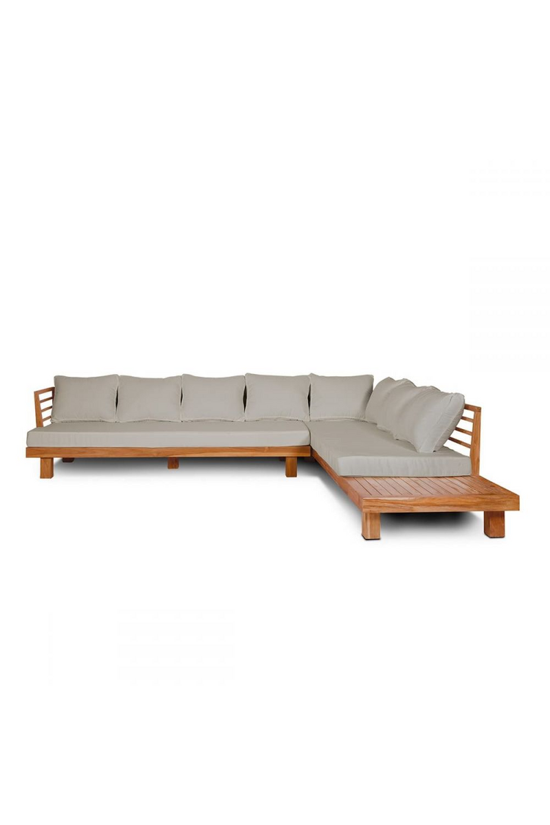 Cushioned Wooden Outdoor Sofa | Dareels Strauss | Woodfurniture.com