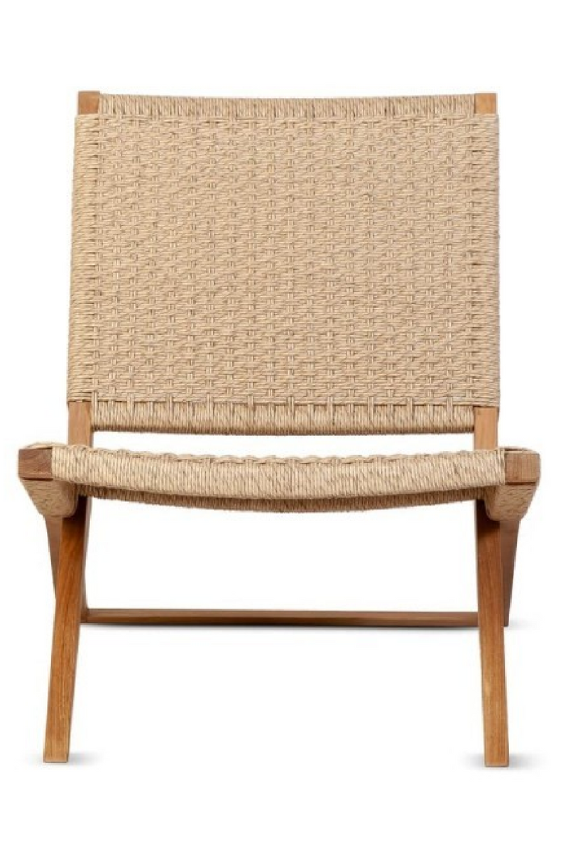 Weave Cord Outdoor Lounge Chair | Dareels Lawit | Woodfurniture.com