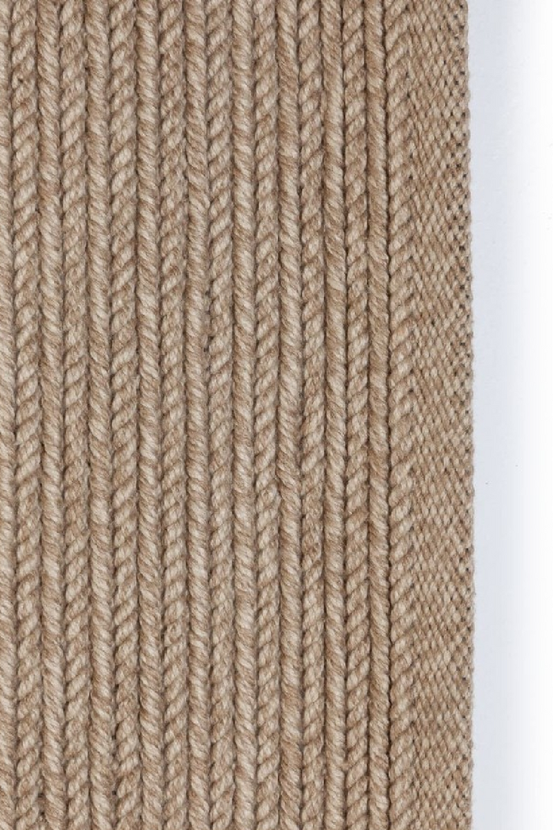 Beige Braided Yarn Outdoor Rug | Dareels Gingi | Woodfurniture.com