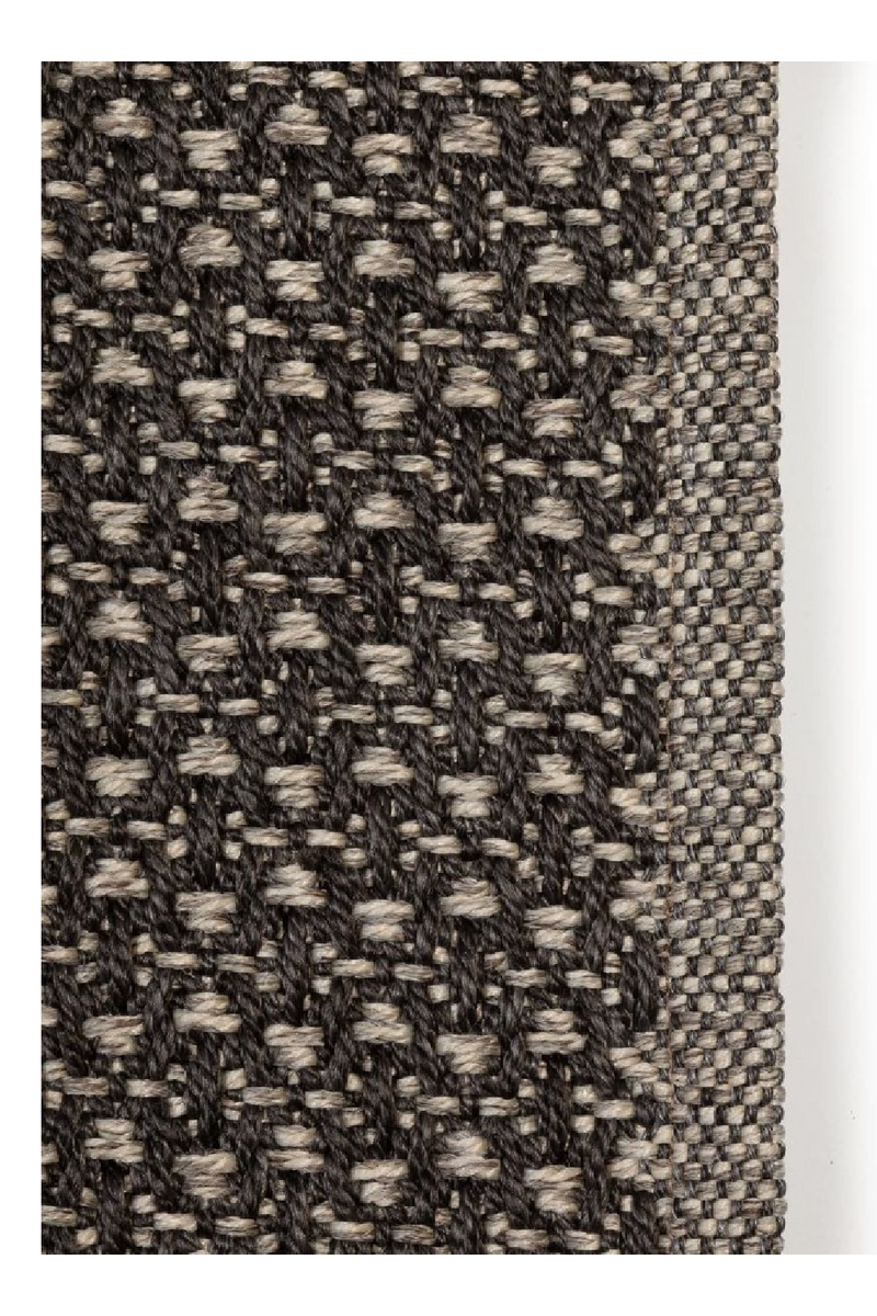 Dark Gray Outdoor Rug | Dareels Kalapet | Woodfurniture.com