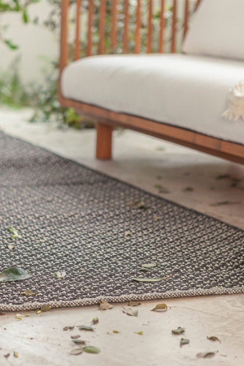 Dark Gray Outdoor Rug | Dareels Kalapet | Woodfurniture.com