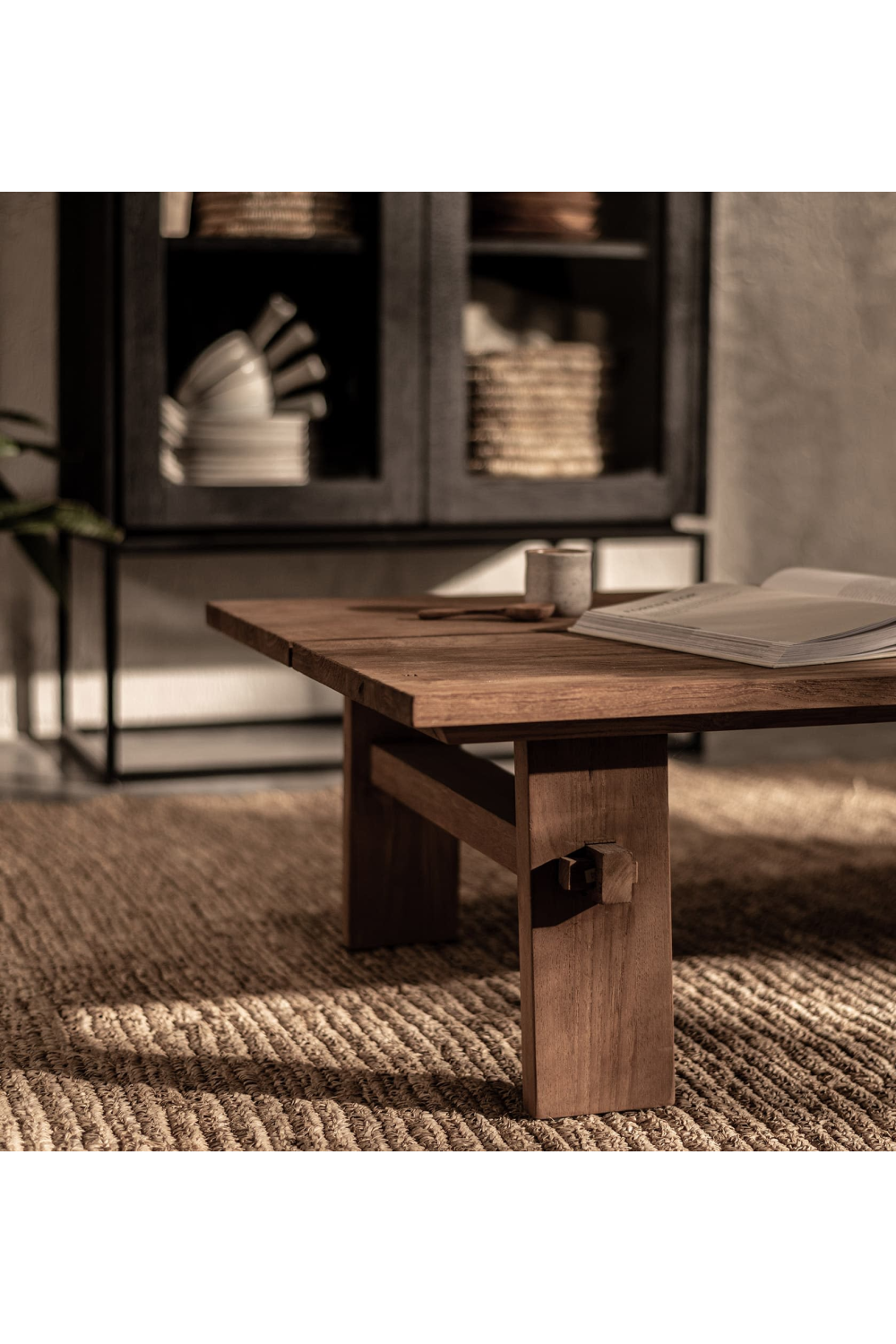 Rectangular Teak Wood Coffee Table | dBodhi Artisan | Woodfurniture.com