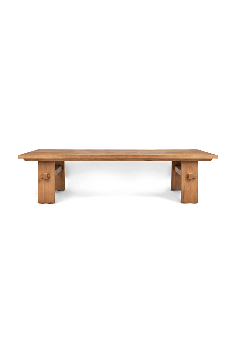 Rectangular Teak Wood Coffee Table | dBodhi Artisan | Woodfurniture.com