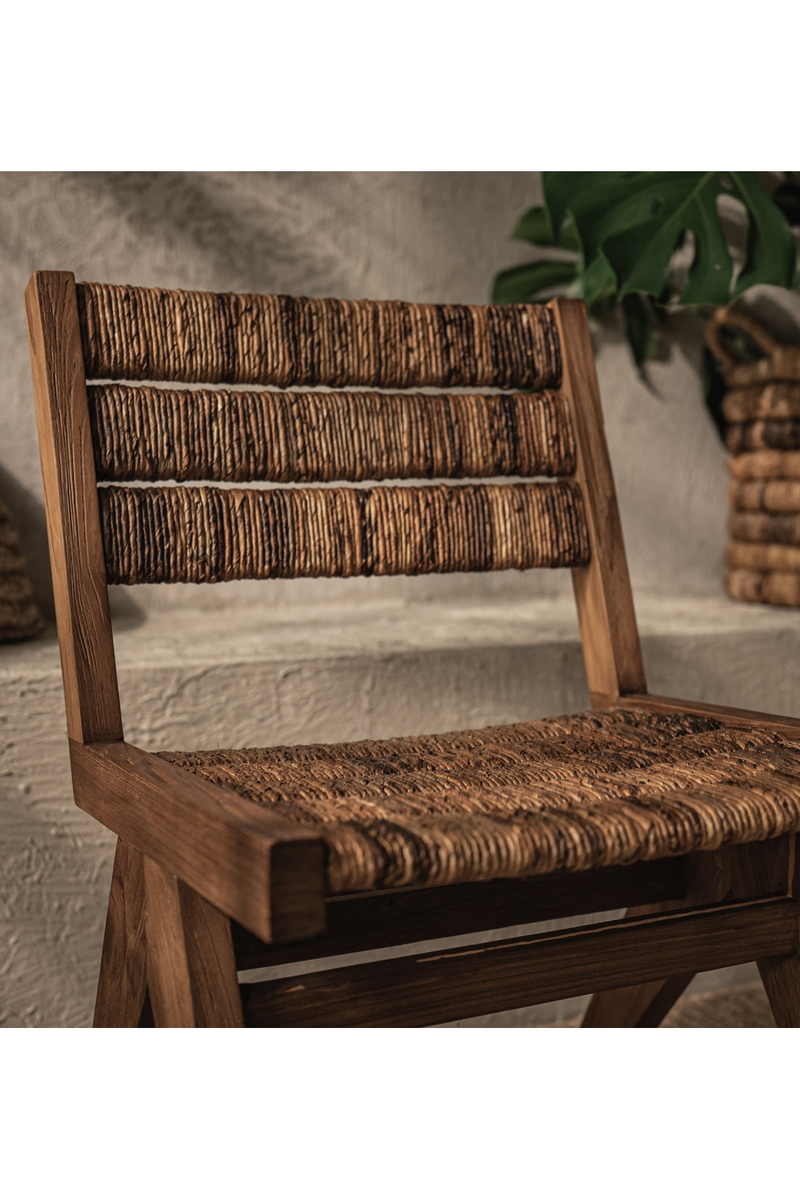 Wood Framed Abaca Dining Chair | dBodhi Brawny | Woodfurniture.com
