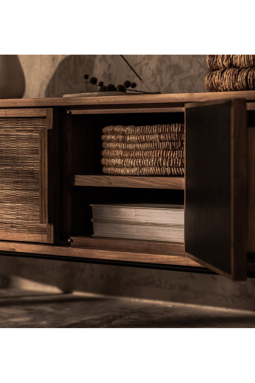 Coconut Leaf And Teak Dresser | dBodhi Coco | woodfurniture.com