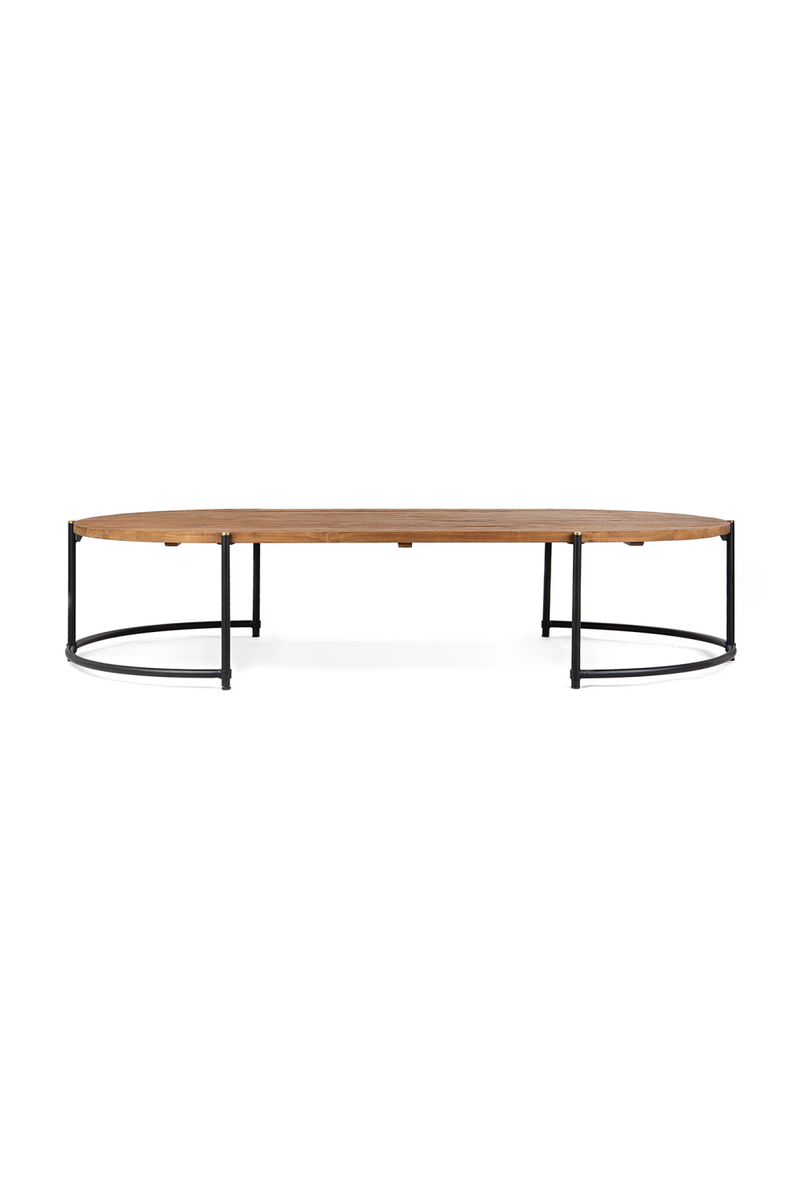 Oval Wooden Coffee Table | dBodhi Coco | Woodfurniture.com