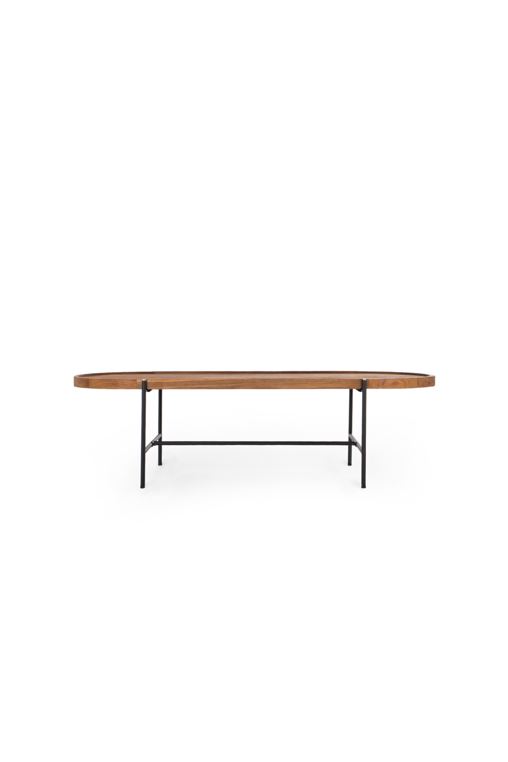 Oval Teak Wood Coffee Table | dBodhi Coco | woodfurniture.com