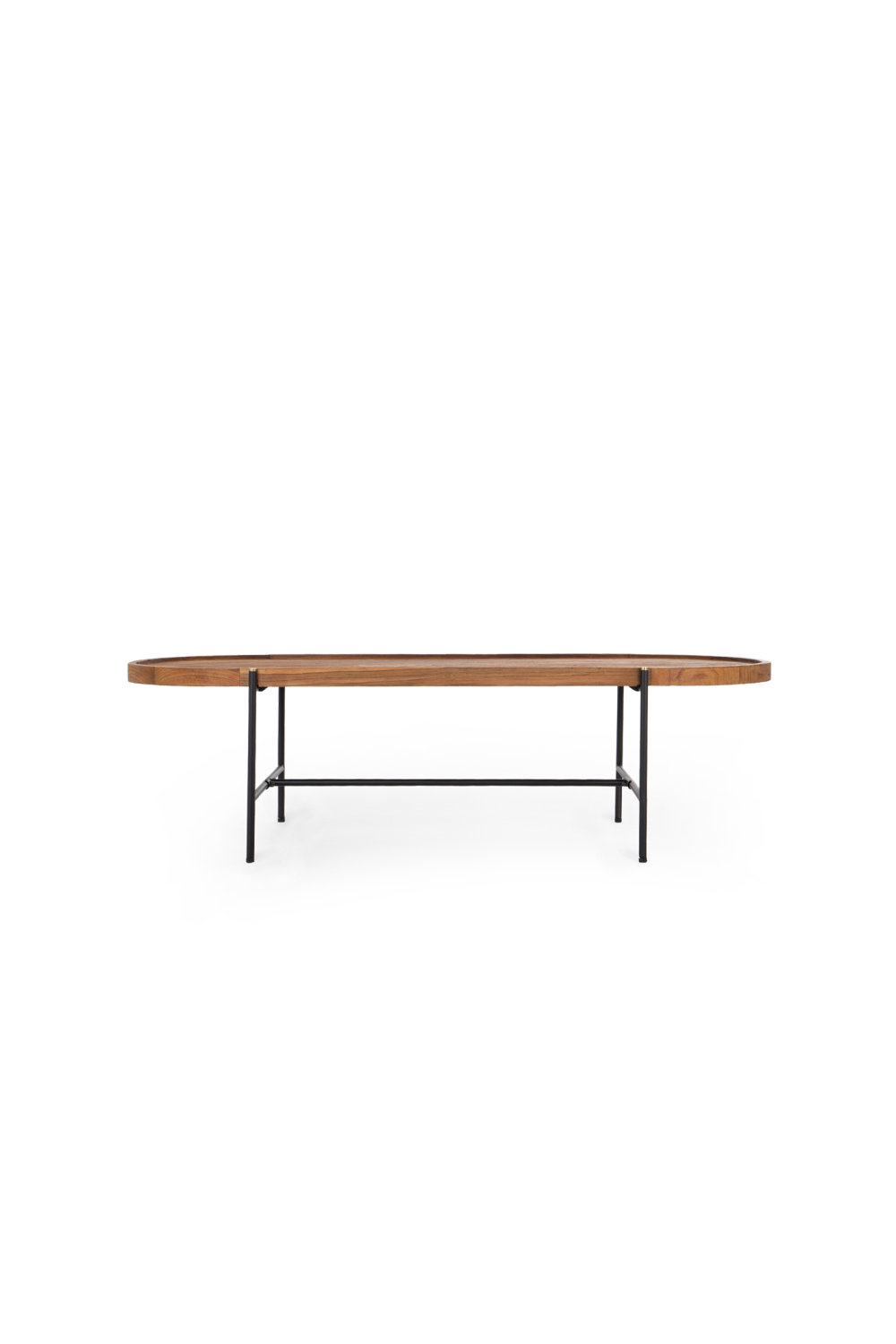 Oval Teak Wood Coffee Table | dBodhi Coco | woodfurniture.com