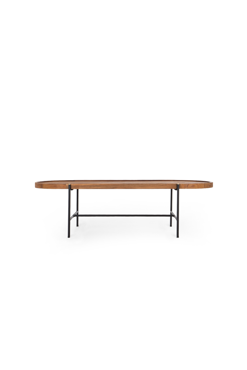 Oval Teak Wood Coffee Table | dBodhi Coco | woodfurniture.com