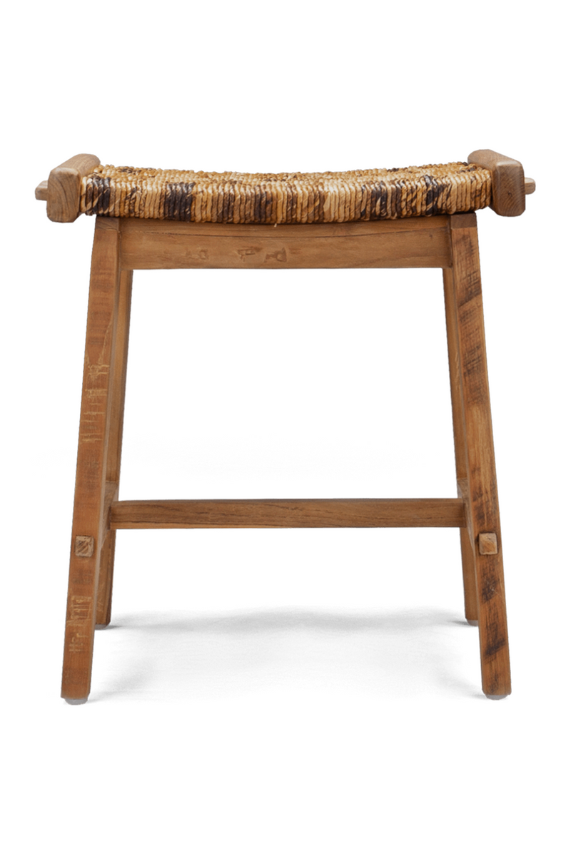 Two-Toned Abaca Seat Stool | dBodhi Caterpillar Flores |  Woodfurniture.com