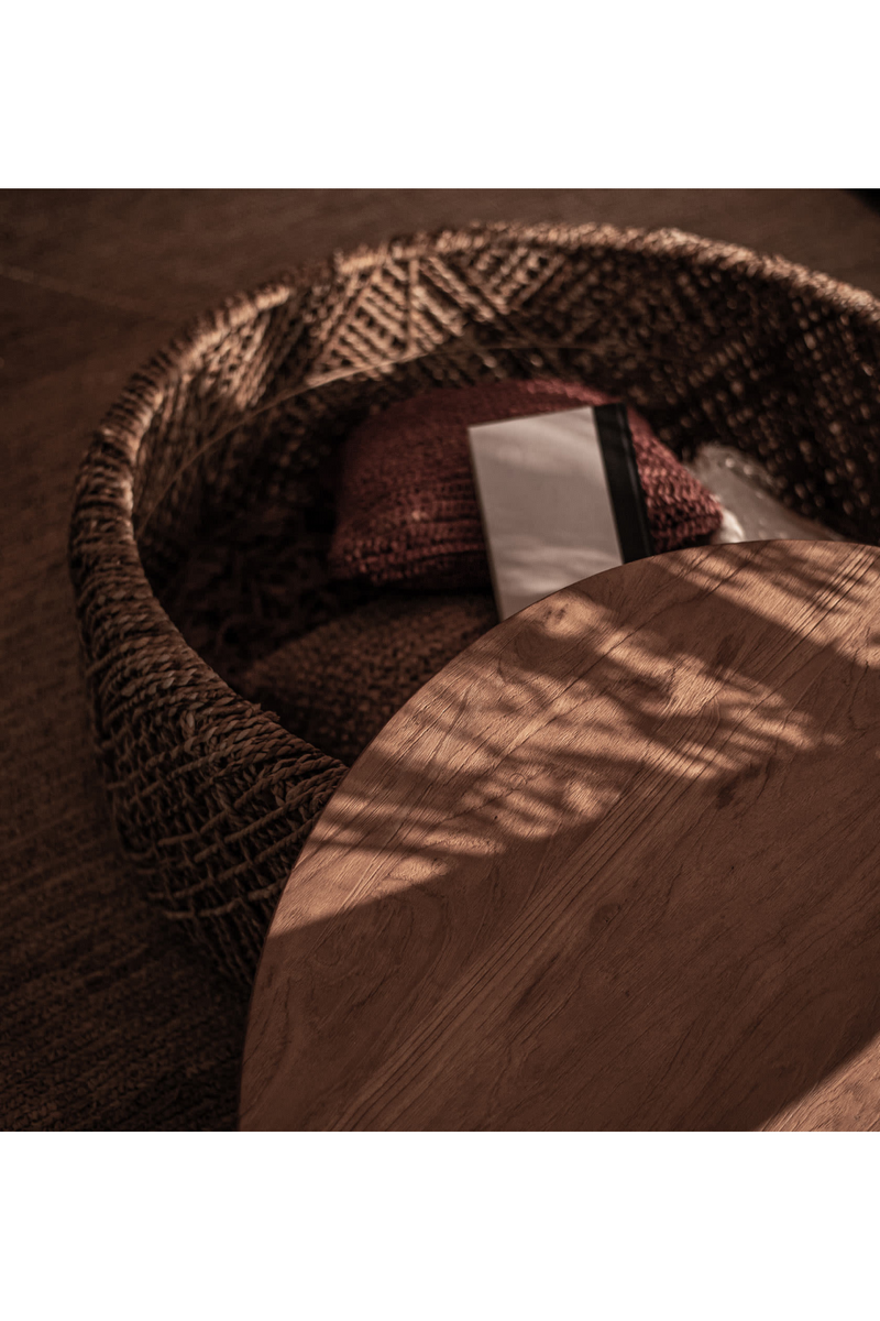Round Abaca Coffee Table | dBodhi Knut | Woodfurniture.com