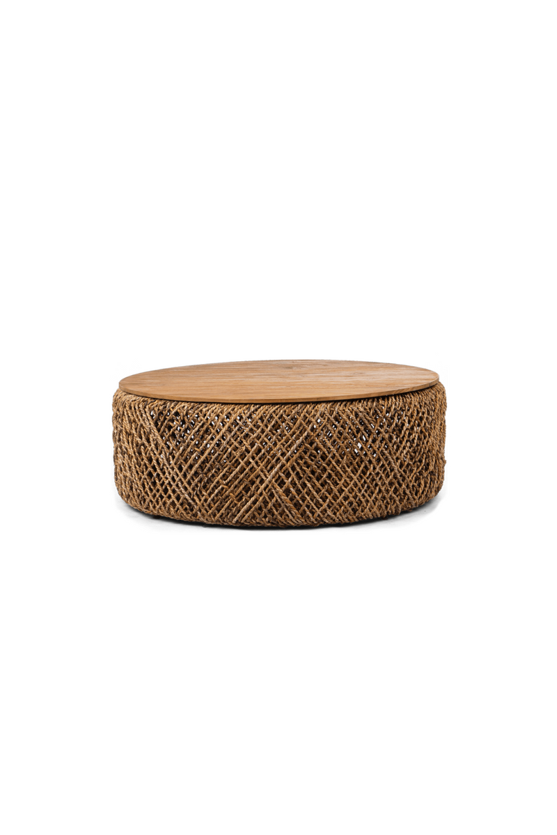 Round Abaca Coffee Table | dBodhi Knut | | Woodfurniture.com
