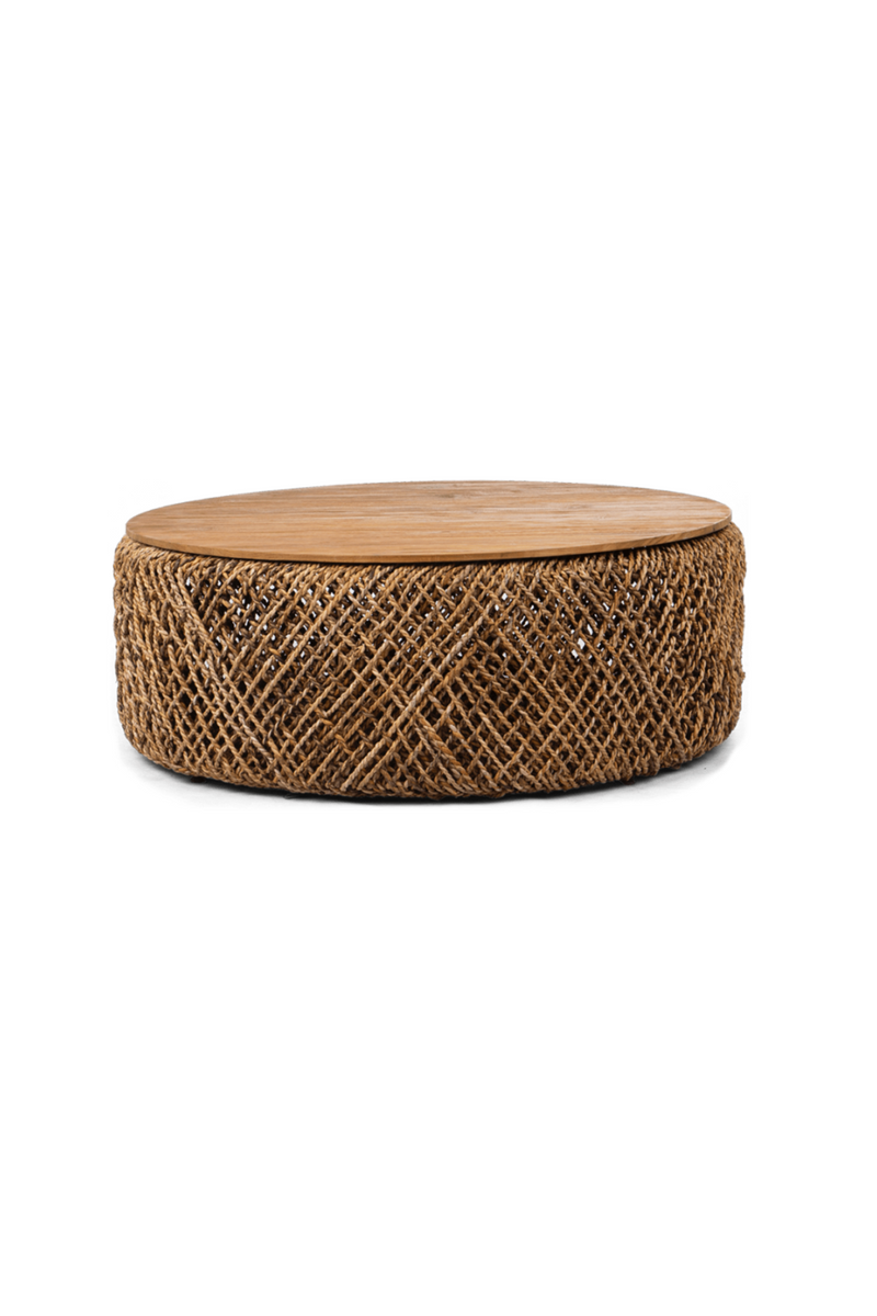Round Abaca Coffee Table | dBodhi Knut |  | Woodfurniture.com
